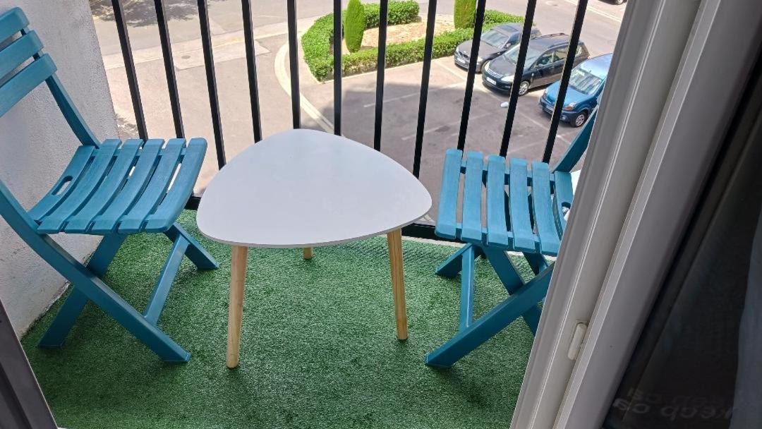 Appartement T2 Meuble Confort, Parking, Balcon,Pres Parc Des Expositions, Stades Перпинян Екстериор снимка