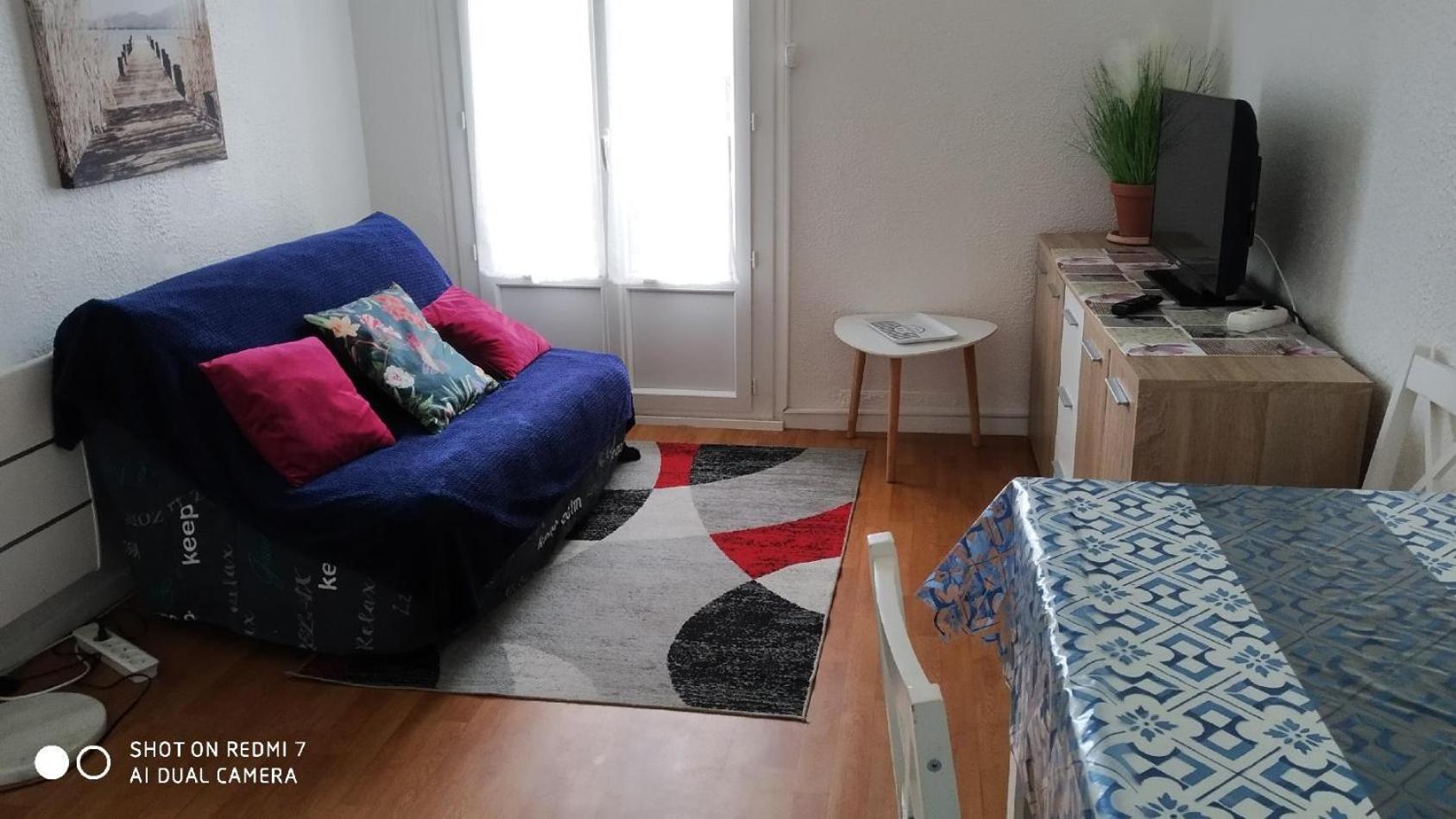 Appartement T2 Meuble Confort, Parking, Balcon,Pres Parc Des Expositions, Stades Перпинян Екстериор снимка
